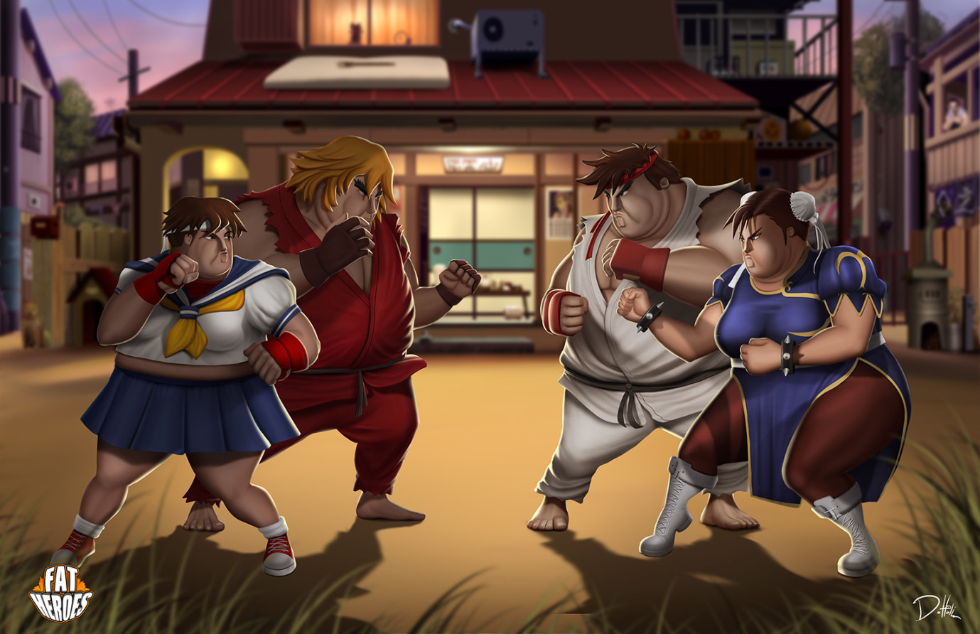 Street Fighter Fat 99