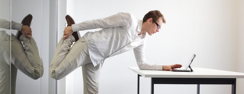 desk exercise daily