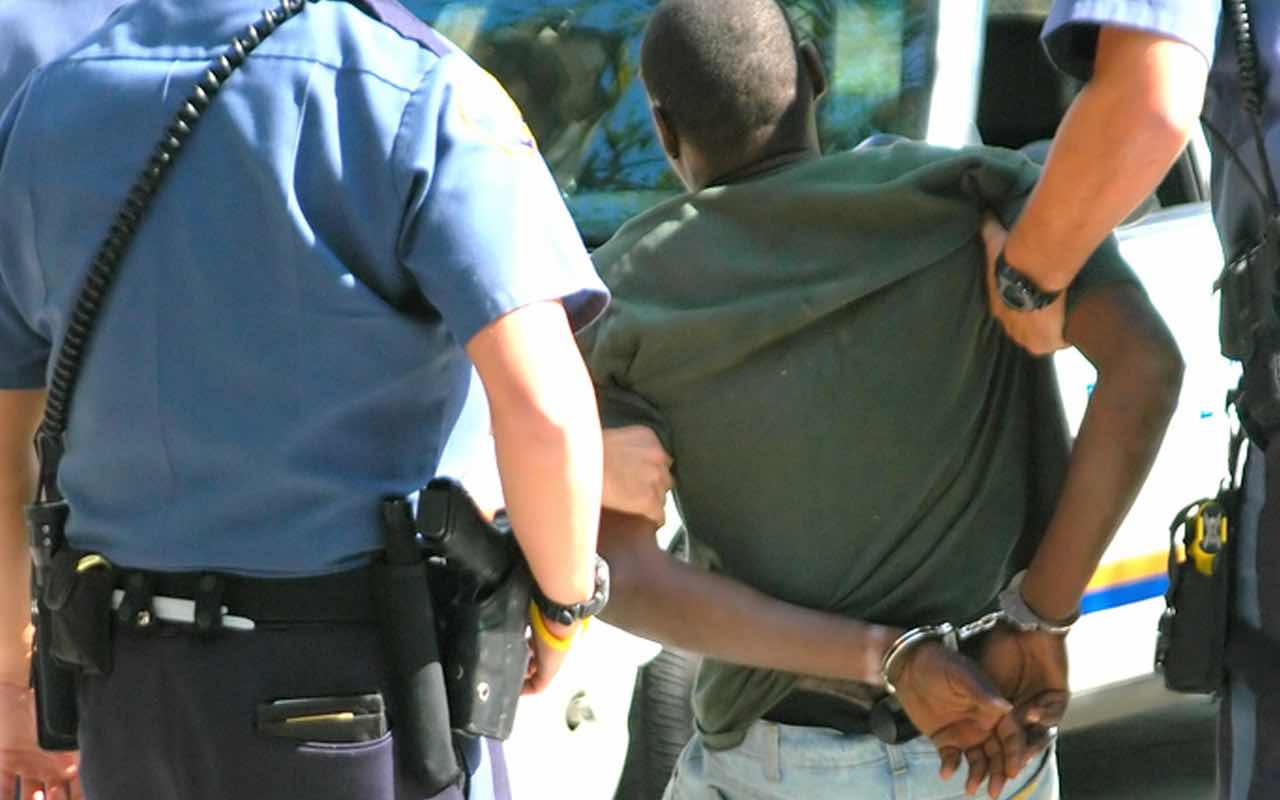 arrested