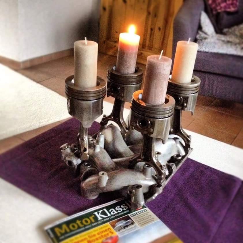 Chandelier piston