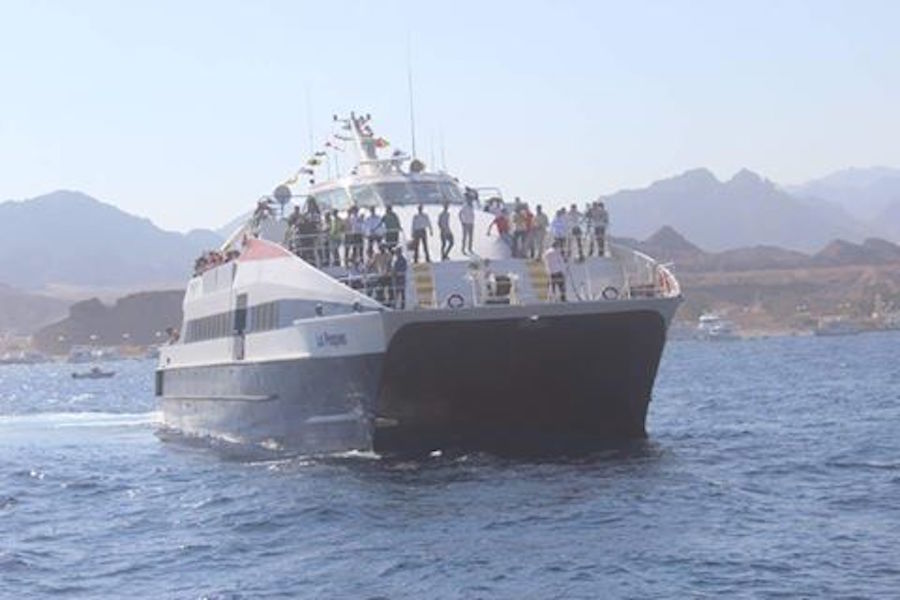 Newest Ferry between Hurghada and Sharm El Sheikh ELMENS