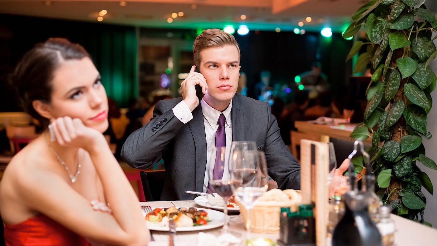 busy at dinner