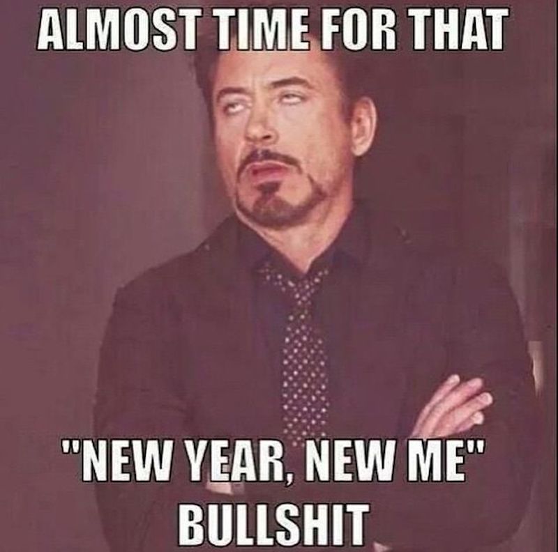 NEW YEAR RESOLUTION