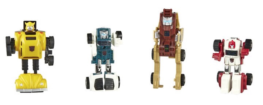 Walmart Exclusive G1 Reissues with updated links to them Bumblee Bee Outback Swerve Tailgate