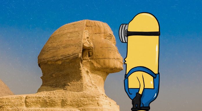 minions Egypt cover
