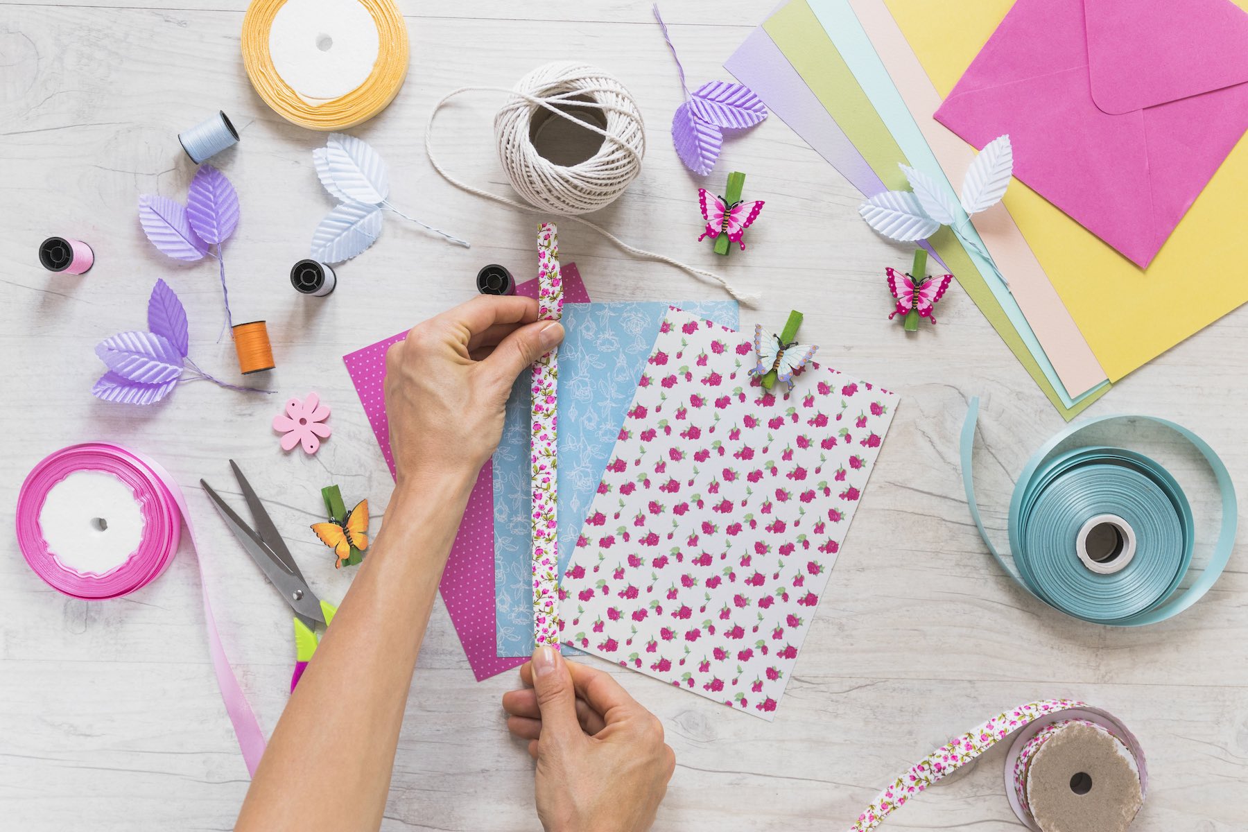 Art Landscape Punch-outs for your Cards and Scrapbooks