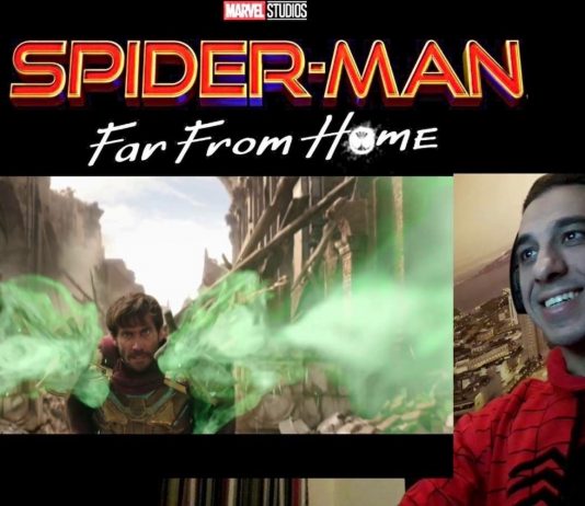 My live reaction and commentary on Spider-man Far from Home trailer