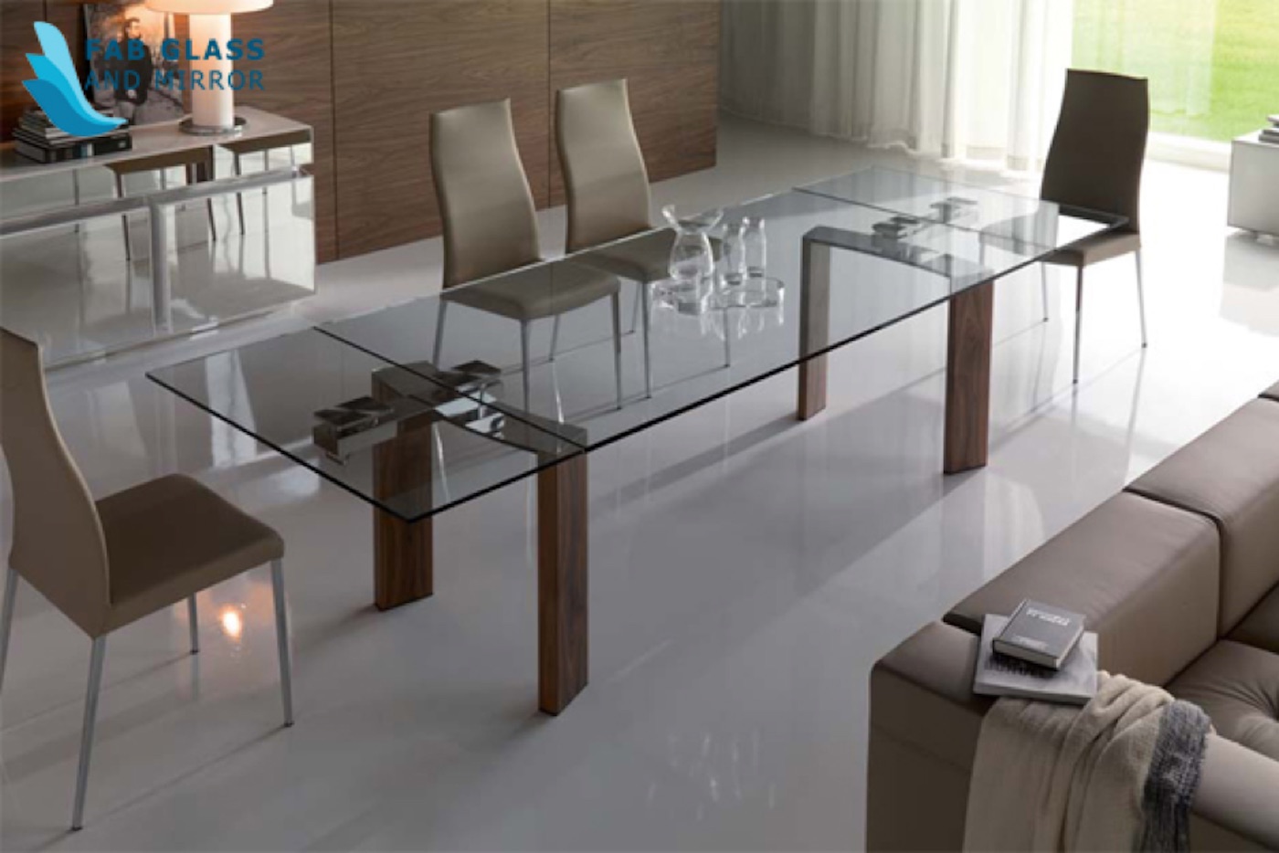 quality glass table
