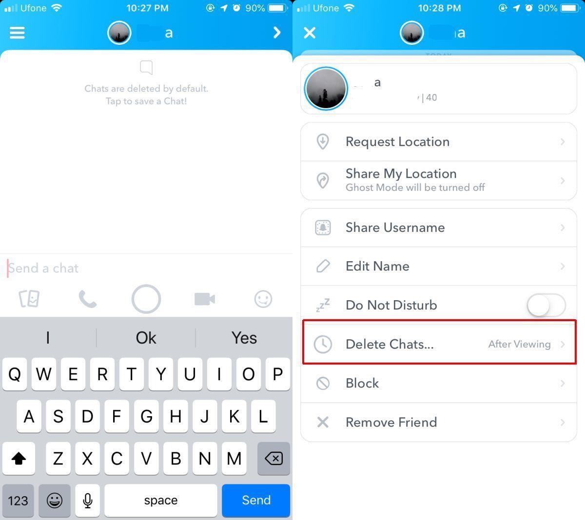 comment retrouver les conversation supprimer snap