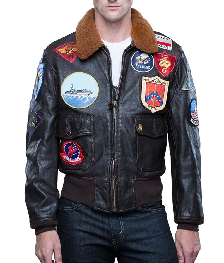 Tom Cruise patches Jacket