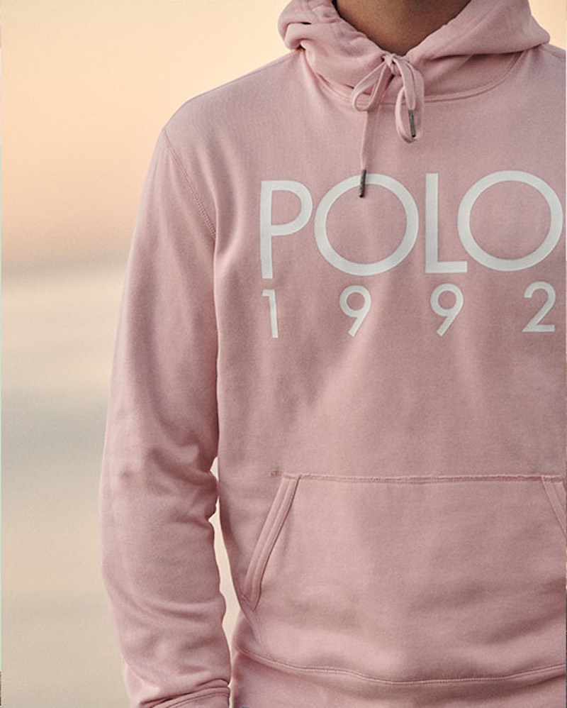 Ralph Lauren Cotton Blend Graphic Hoodie
