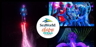 SeaWorld San Diego Savings & Electric Ocean Experience SeaWorld's Electric ocean spectacular