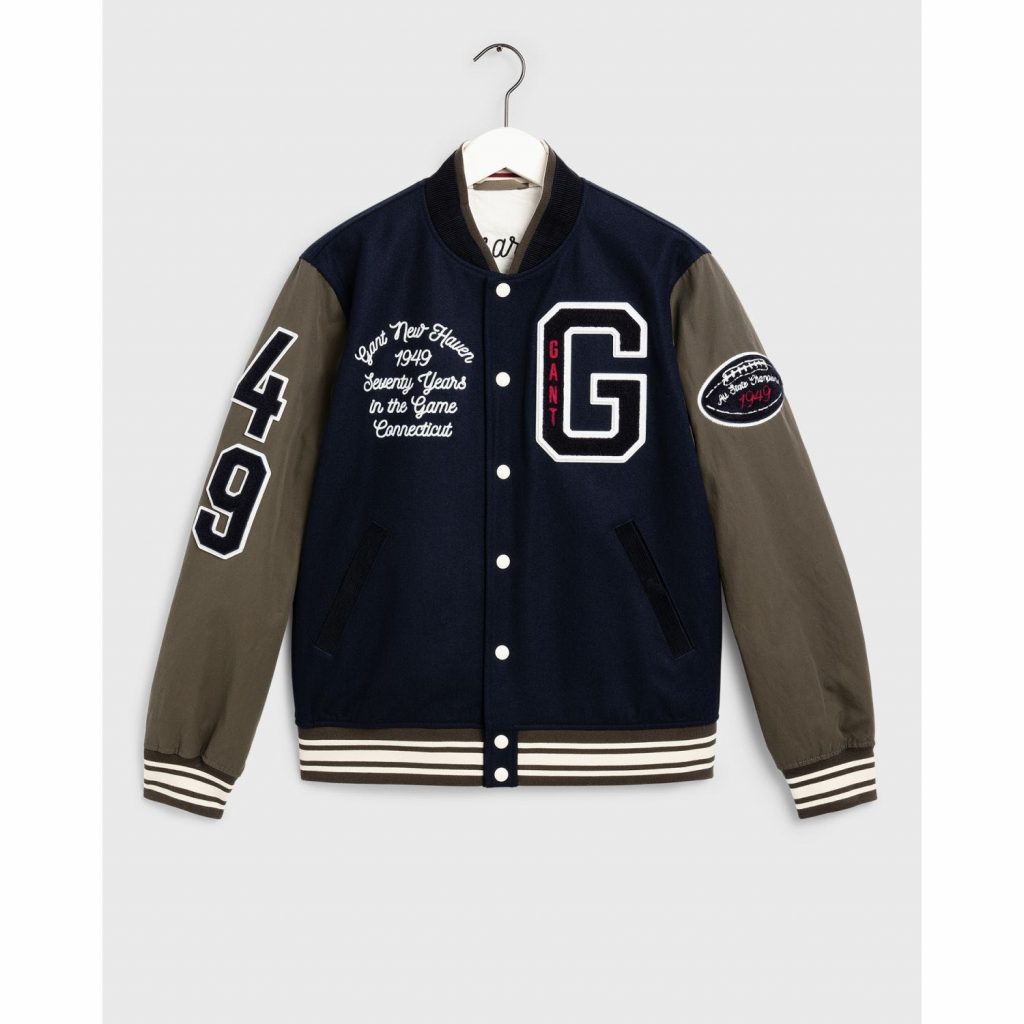 Introducing The 6th Icon The Varsity Jacket by GANT ELMENS