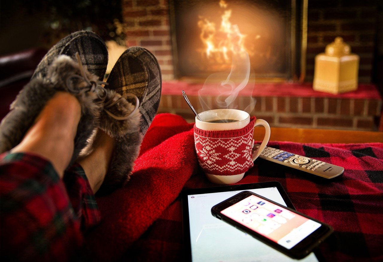 Clean up the fireplace