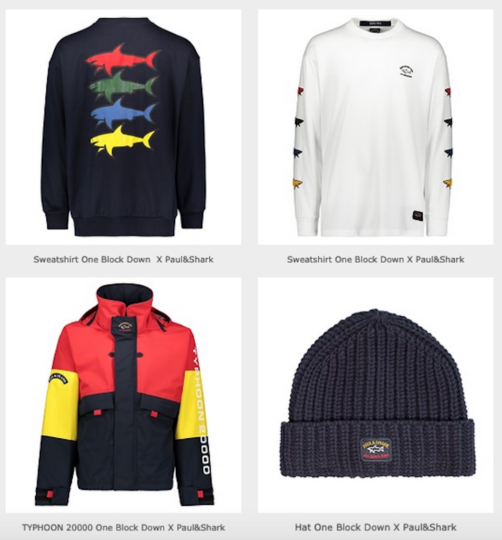 COLLECTION ONE BLOCK DOWN X PAUL&SHARK