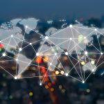 world map business network