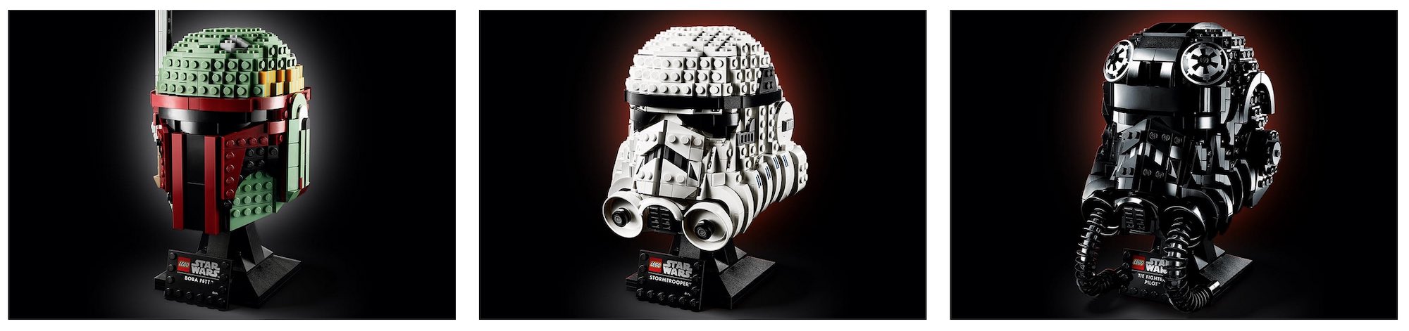New LEGO® Star Wars™ helmet series