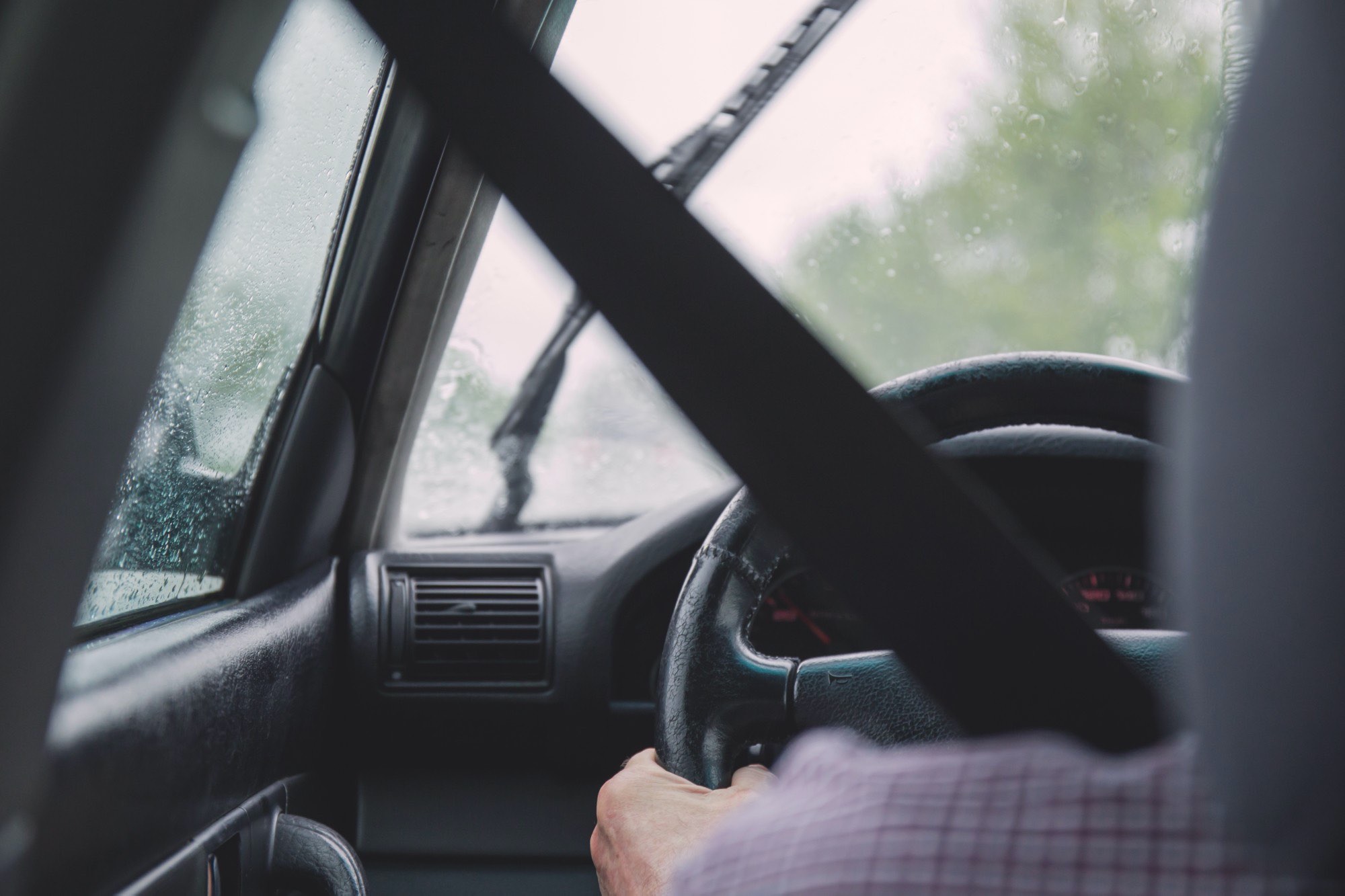 Croisière sous la pluie