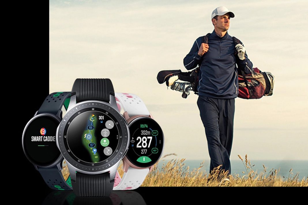 samsung active watch golf app