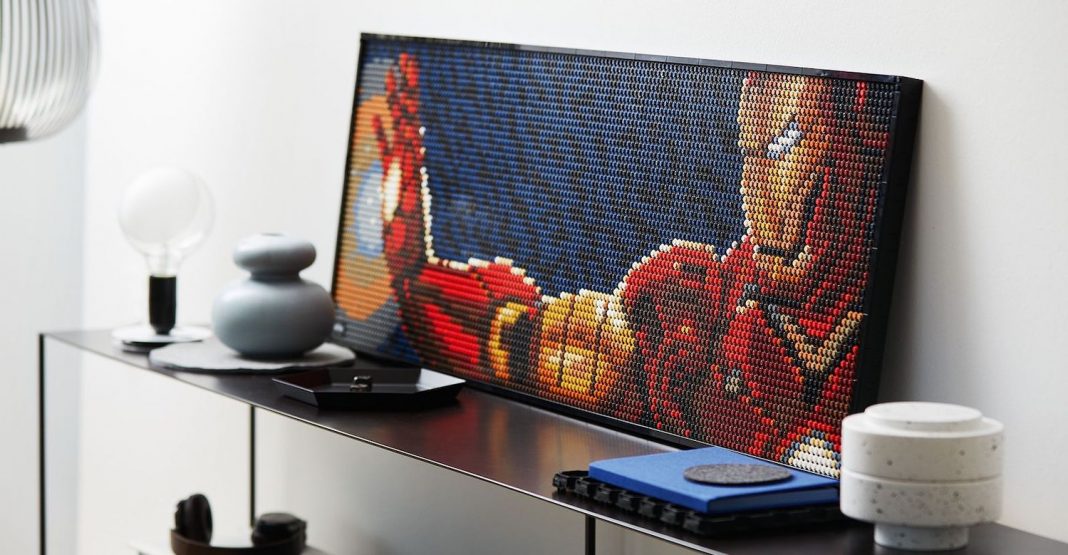 Display Your Taste With LEGO Art