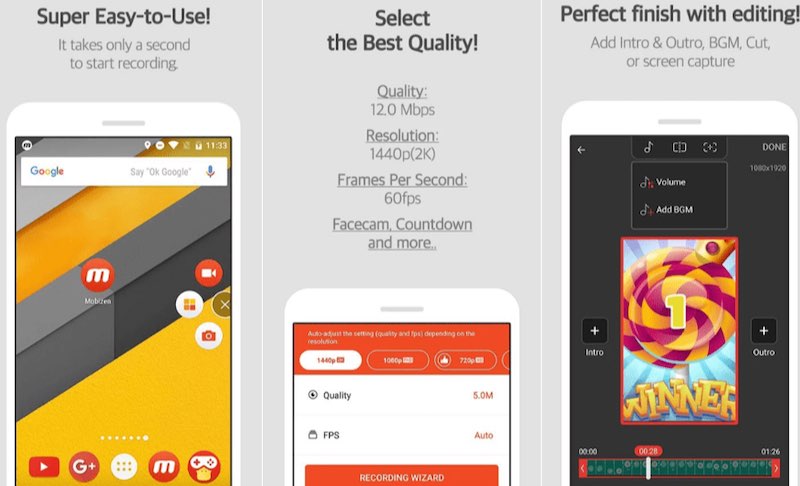 Android Screen Recorder App
