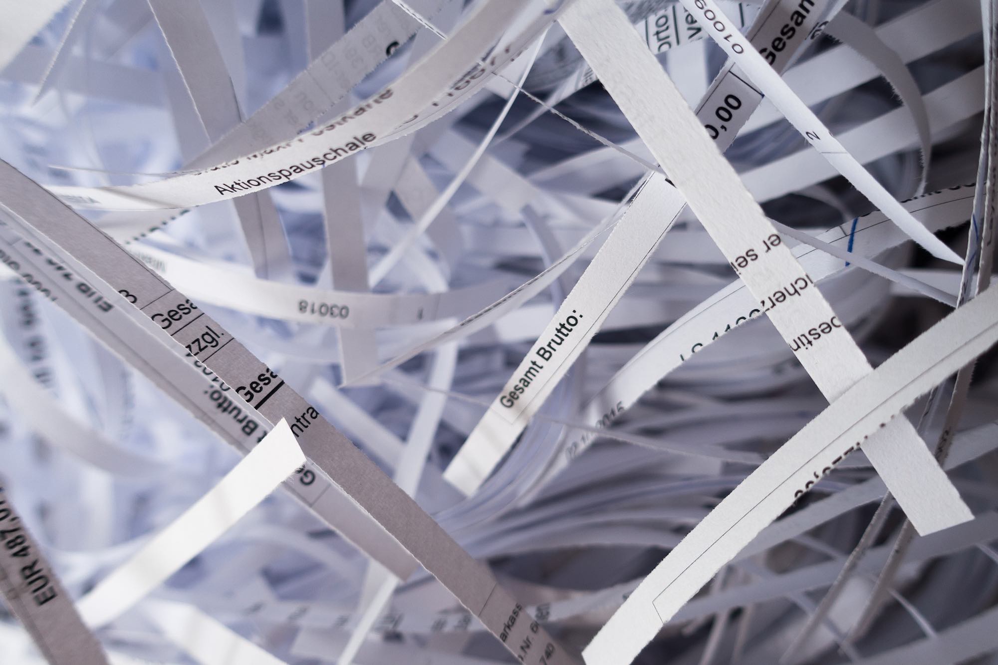 shredder paper