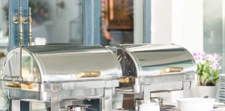 The Stress of Party Catering: Why Food is Always the Problem Catering buffet dining in hotel restaurant